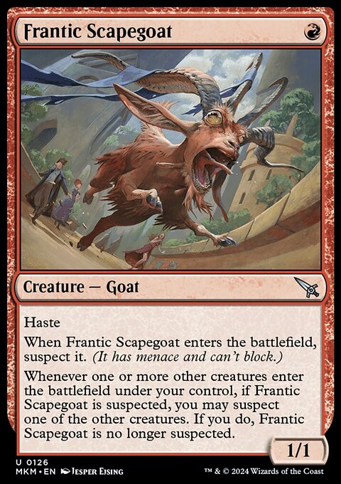 Frantic Scapegoat